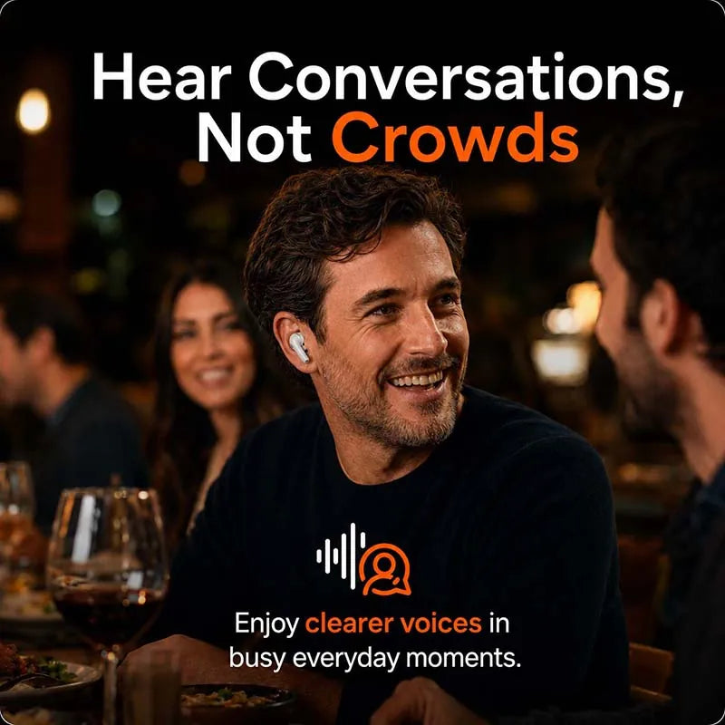 Vitawello ITE300 Rechargeable OTC Hearing Aids